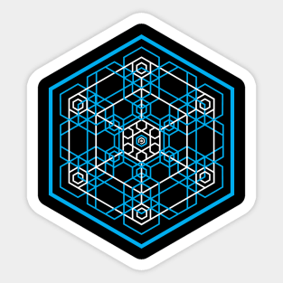 Primordial Radio – Geometric Sticker